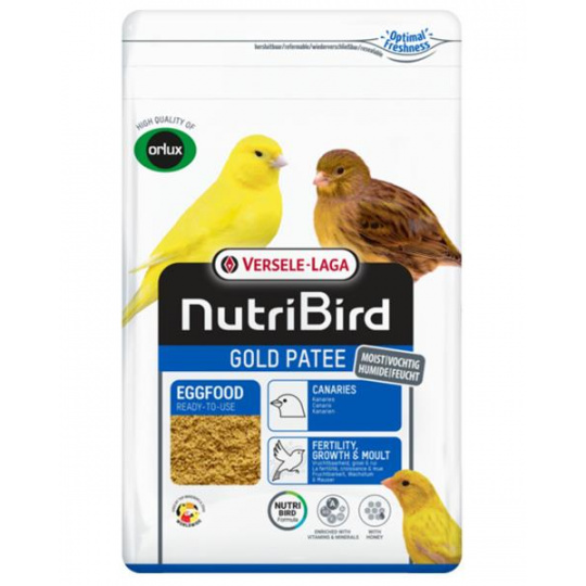 VL Orlux NutriBird Gold Patee Kanáriky 1kg VL Orlux NutriBird Gold Patee Kanáriky 1kg