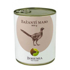 BOHEMIA MASO Bažant vo vlastnej šťave 800g BOHEMIA MASO Bažant vo vlastnej šťave 800g