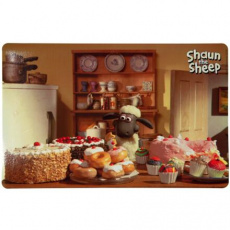 Ovečka Shaun prostírání pod misky, fotka Shaun pekař 44x28cm - DOPRODEJ