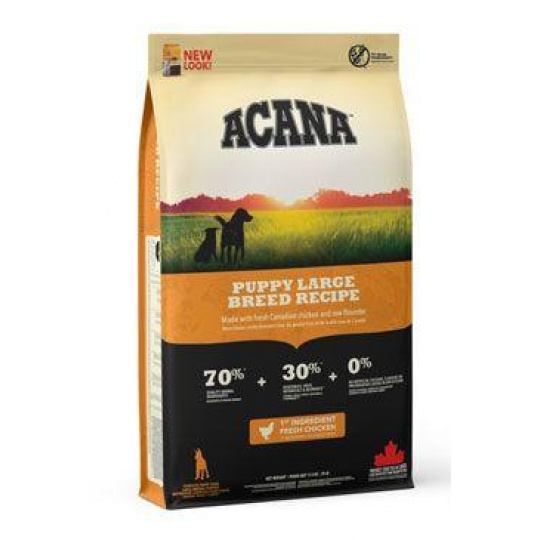 Acana Dog Puppy Large Breed Recipe 17kg Acana Dog Puppy Large Breed Recipe 17kg