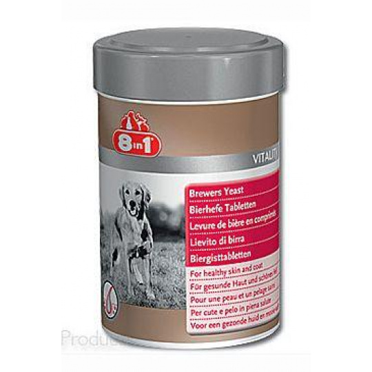 Pivovarské kvasnice pre psy 8in1 260tbl