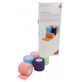 Elastická bandáž. Vet-Flex 5cm x 4,5m mix Kruuse 10ks