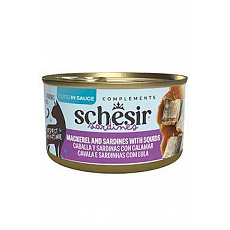 Schesir Cat konz. Makrela, sardinky, kalamáre v omáč. 70g