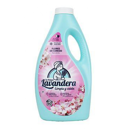 Prací gél Lavandera Čerešňové kvety 2,5l, 50 dávok