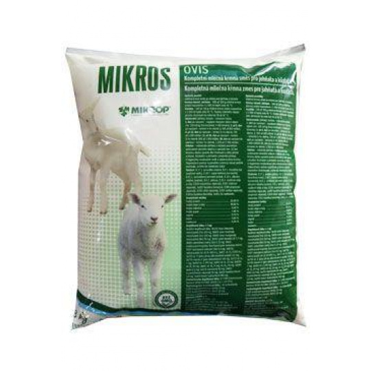 Mikrop OVIS kompletná mliečna zmes jahňatá/kozľatá 3kg