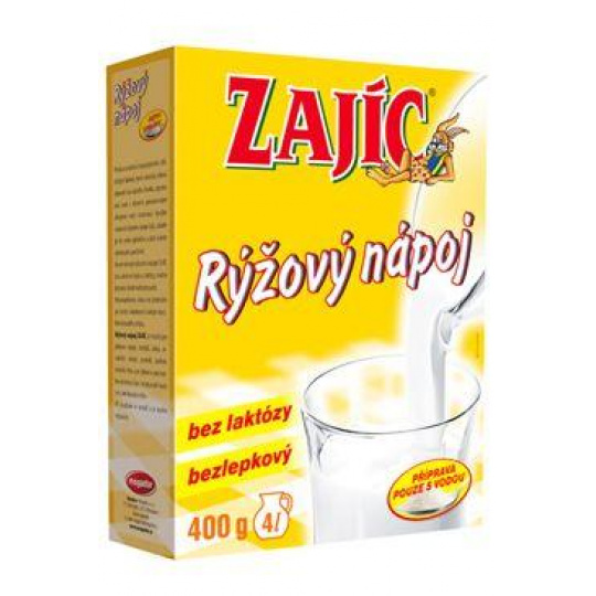 Nápoj Zajac ryžový diétne Mogador plv 400g krabička Nápoj Zajac ryžový diétne Mogador plv 400g krabička