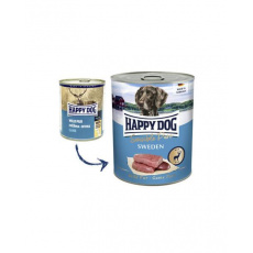Happy Dog PREMIUM - Fleisch Pur - jelenie mäso konzerva 400 g Happy Dog PREMIUM - Fleisch Pur - jelenie mäso konzerva 400 g