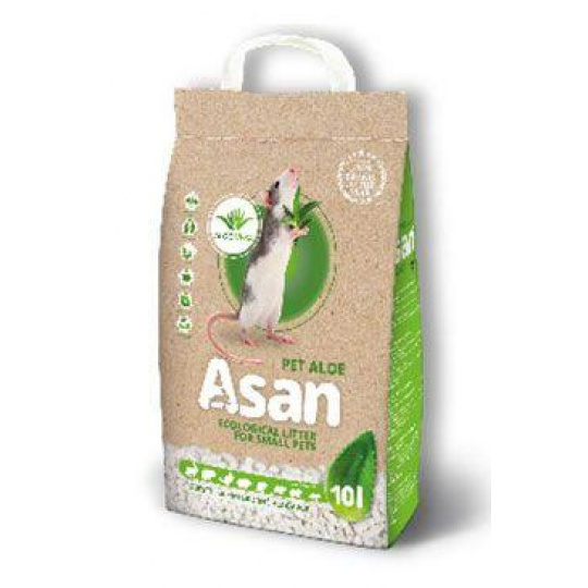 Podstielka ASAN Pet Aloe 10l Podstielka ASAN Pet Aloe 10l