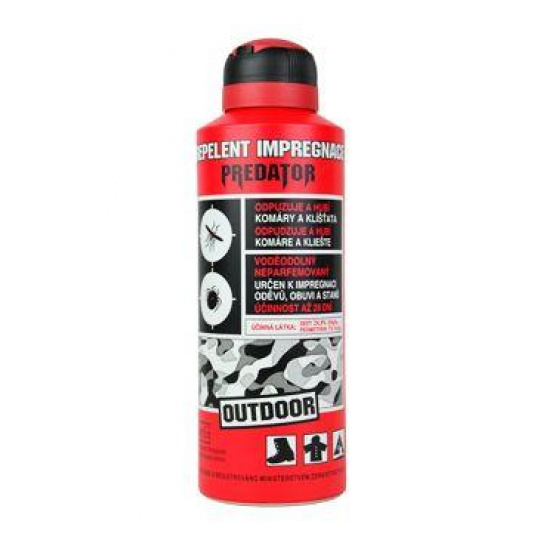 PREDATOR OUTDOOR repelentná impregnácia spray 200ml PREDATOR OUTDOOR repelentná impregnácia spray 200ml