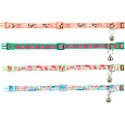 Obojok pre mačky, Flower Power, 19–31 cm/10 mm, rôzne farby