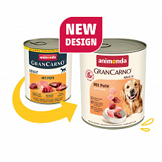 GRANCARNO Adult - s morčacím mäsom 800 g GRANCARNO Adult - s morčacím mäsom 800 g