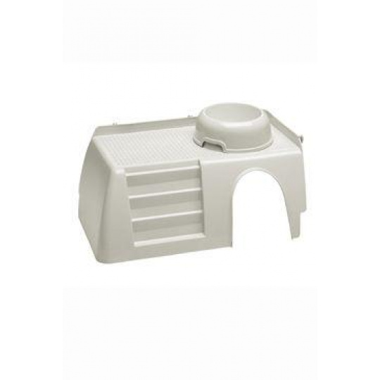 Domček+miska pre klietku Cavie 15, PUB 3253 FP Domček+miska pre klietku Cavie 15, PUB 3253 FP