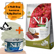 N&D Quinoa DOG Skin & Coat Duck & Coconut 7kg