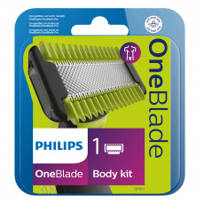 Philips Norelco OneBlade 1 břit na tělo, sada na tělo