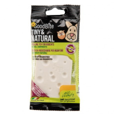 FERPLAST GoodBite Tiny & Natural Cheese -  žvýkačka pro hlodavce  - 45 g