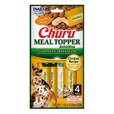 Churu Dog Meal Topper Chicken Recipe 4x14g Churu Dog Meal Topper Chicken Recipe 4x14g