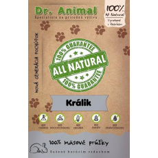 Pamlsok Dr. Animal králik mäso. prúžky 80g