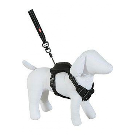 Postroj pes s vodítkom EASY RIDE čierna XS Zolux Postroj pes s vodítkom EASY RIDE čierna XS Zolux