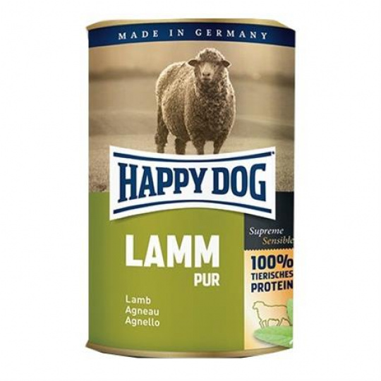Happy Dog PREMIUM - Fleisch Pur - jahňacie mäso konzerva 800 g Happy Dog PREMIUM - Fleisch Pur - jahňacie mäso konzerva 800 g