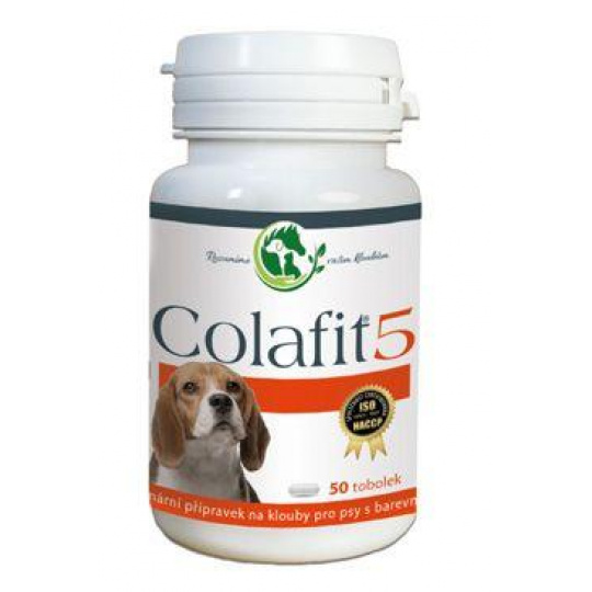 Colafit 5 na kĺby pre psy farebné 50tbl Colafit 5 na kĺby pre psy farebné 50tbl