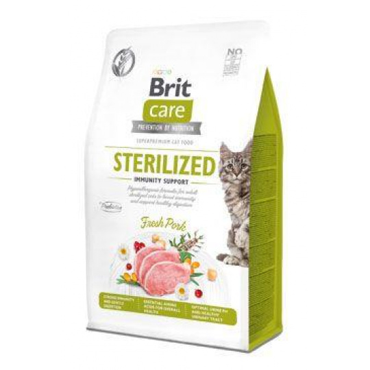Brit Care Cat GF Sterilized Immunity Support 0,4kg Brit Care Cat GF Sterilized Immunity Support 0,4kg