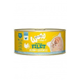 WOW Cat konzerva Adult Filet kuřecí s krevetami 70g