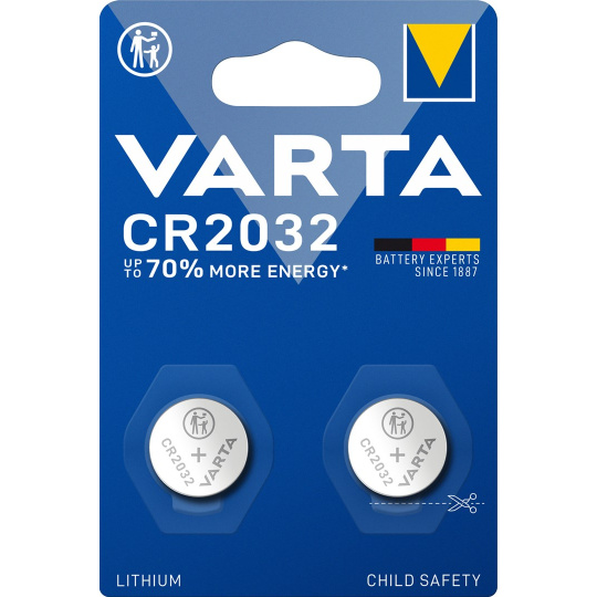 Varta 06032 Baterie na jedno použití CR2032 Lithium