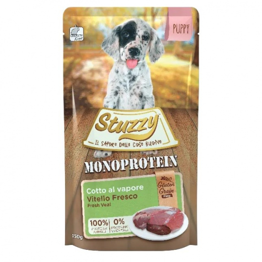 STUZZY Monoprotein Puppy Veal - mokré krmivo pro psy - 150 g