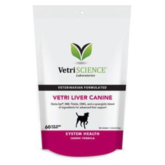 Vetri Science Vetri-Liver Canine žuvacie tbl. 60 tbl.