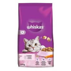 Whiskas Dry s lososom 1,4kg