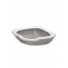 WC mačka rohové s vysokým okrajom béžová 51x51x15,5cm WC mačka rohové s vysokým okrajom béžová 51x51x15,5cm