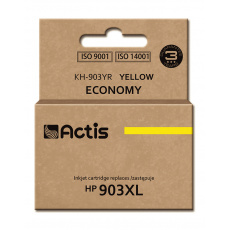 Actis Inkoust KH-903YR (náhrada za HP 903XL T6M11AE; standardní; 12 ml; žlutý) - nový čip