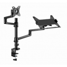 Gembird MA-DA-04 Držák/stojan na monitor 81,3 cm (32") Černá Stůl