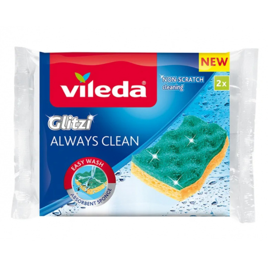 Viskózová utěrka Vileda Glitzi Always Clean 2 ks.