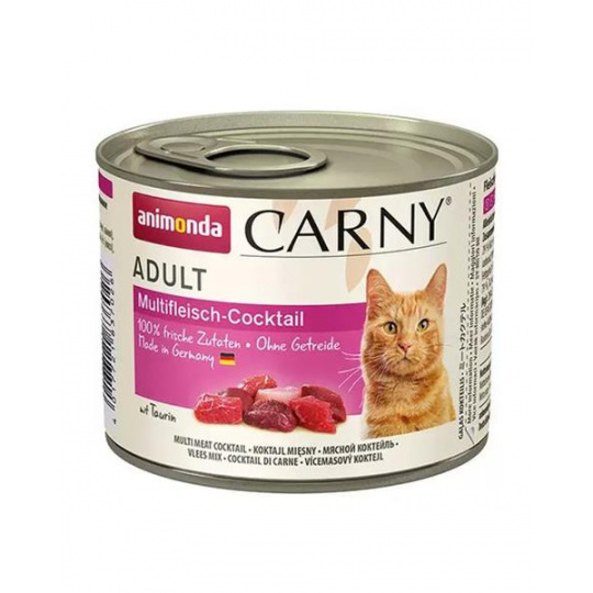Animonda CARNY® cat Adult multimäsový koktail bal. 6 x 200 g konzerva Animonda CARNY® cat Adult multimäsový koktail bal. 6 x 200 g konzerva