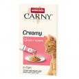 Animonda CARNY Creamy Salmon, krémová pochúťka, losos s taurínom, 6 x 15 g