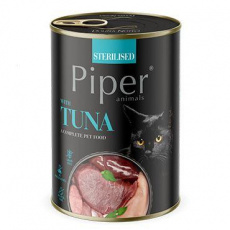 NEW PIPER CAT konzerva pre sterilizované mačky, s tuniakom, 400g NEW PIPER CAT konzerva pre sterilizované mačky, s tuniakom, 400g