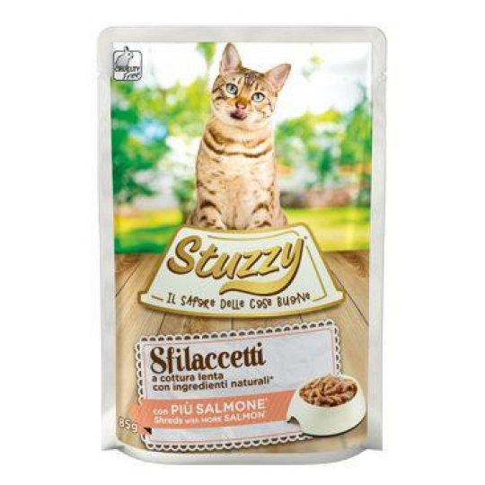 Stuzzy Cat kapsička Adult losos 85g Stuzzy Cat kapsička Adult losos 85g