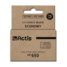 Actis KH-650BKR (náhradní inkoust HP 650 CZ101AE; standardní; 15 ml; černý)