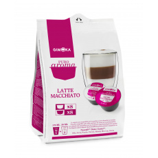 Kávové kapsle Gimoka Dolce Gusto Latte Macchiato, 16 kusů