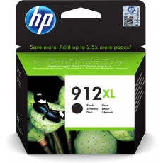HP 912 Originální Černá 1 kusů