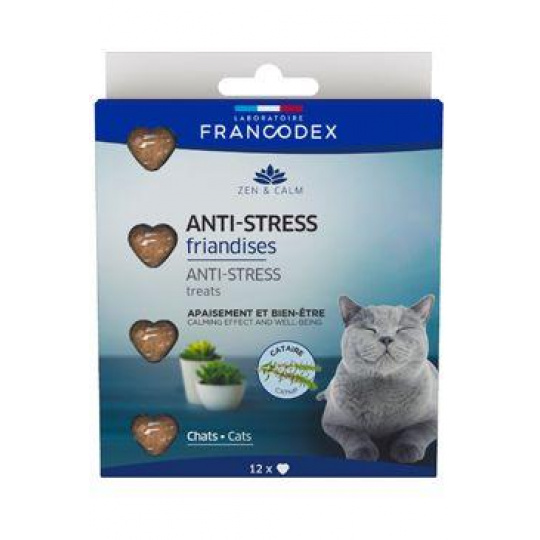 Francodex Pochúťka Anti-Stress pre mačky 12ks Francodex Pochúťka Anti-Stress pre mačky 12ks