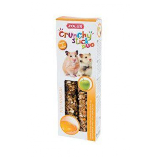 Pochúťka CRUNCHY STICK jablko/vajce pre škrečky Zolux