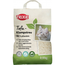 TOFU, 100% rostlinné hrudkující stelivo 2.5 kg TOFU, 100% rostlinné hrudkující stelivo 2.5 kg