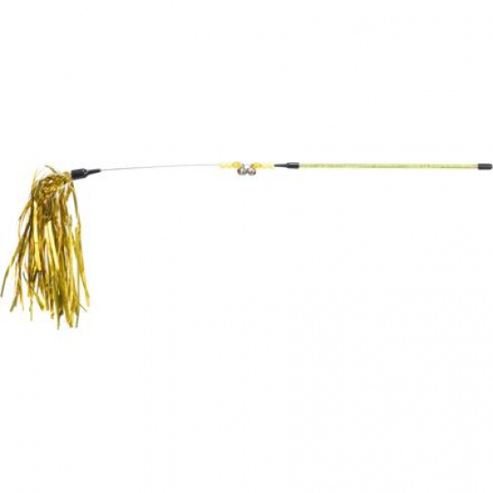 Vianočný hrací Prút s strapcami Xmas 48cm plast/kov TR Vianočný hrací Prút s strapcami Xmas 48cm plast/kov TR