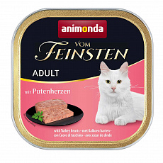 ANIMONDA paštéta ADULT - morčacie srdiečka pre mačky 100g