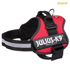Julius-K9 silový postroj 2/L-XL 71-96 cm/50 mm, - červený Julius-K9 silový postroj 2/L-XL 71-96 cm/50 mm, - červený
