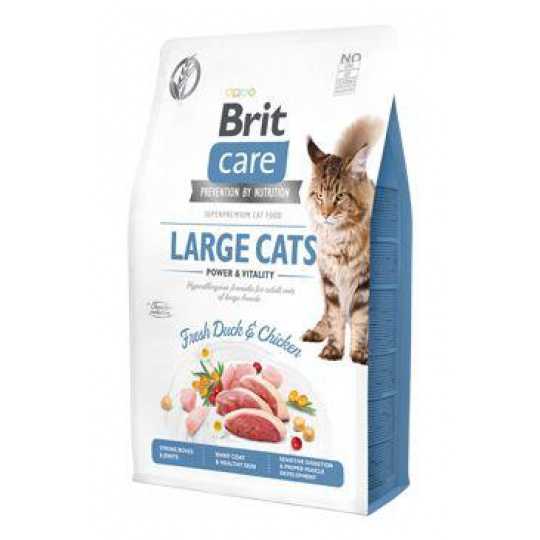 Brit Care Cat GF Large cats Power&Vitality 2kg Brit Care Cat GF Large cats Power&Vitality 2kg