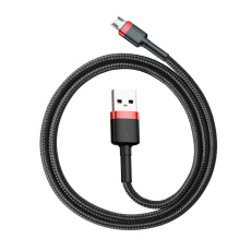 Kabel Micro USB Baseus Cafule 1,5A 2m (červený/černý)