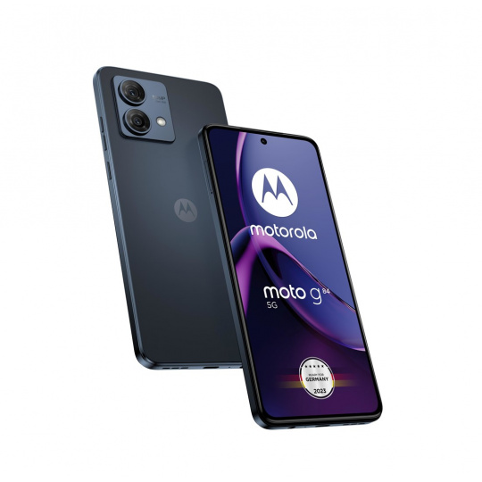 Motorola Moto G84 PAYM0008PL chytrý telefon 16,6 cm (6.55") Dual SIM Android 13 5G USB typu C 12 GB 256 GB 5000 mAh Modrá